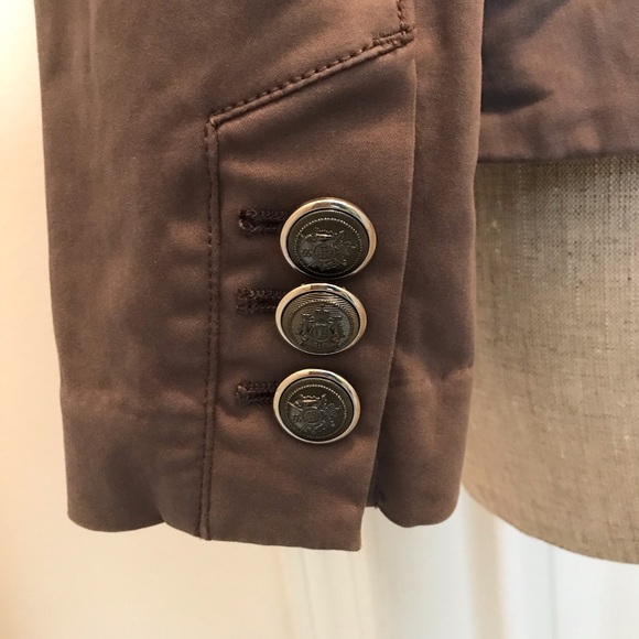 WHBM double breasted gray jacket - Picture 8 of 14